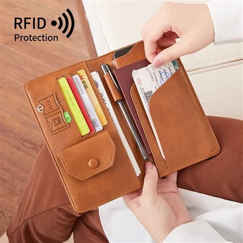 passport wallet with rfid protection and notepad|rfid passport wallet for women.